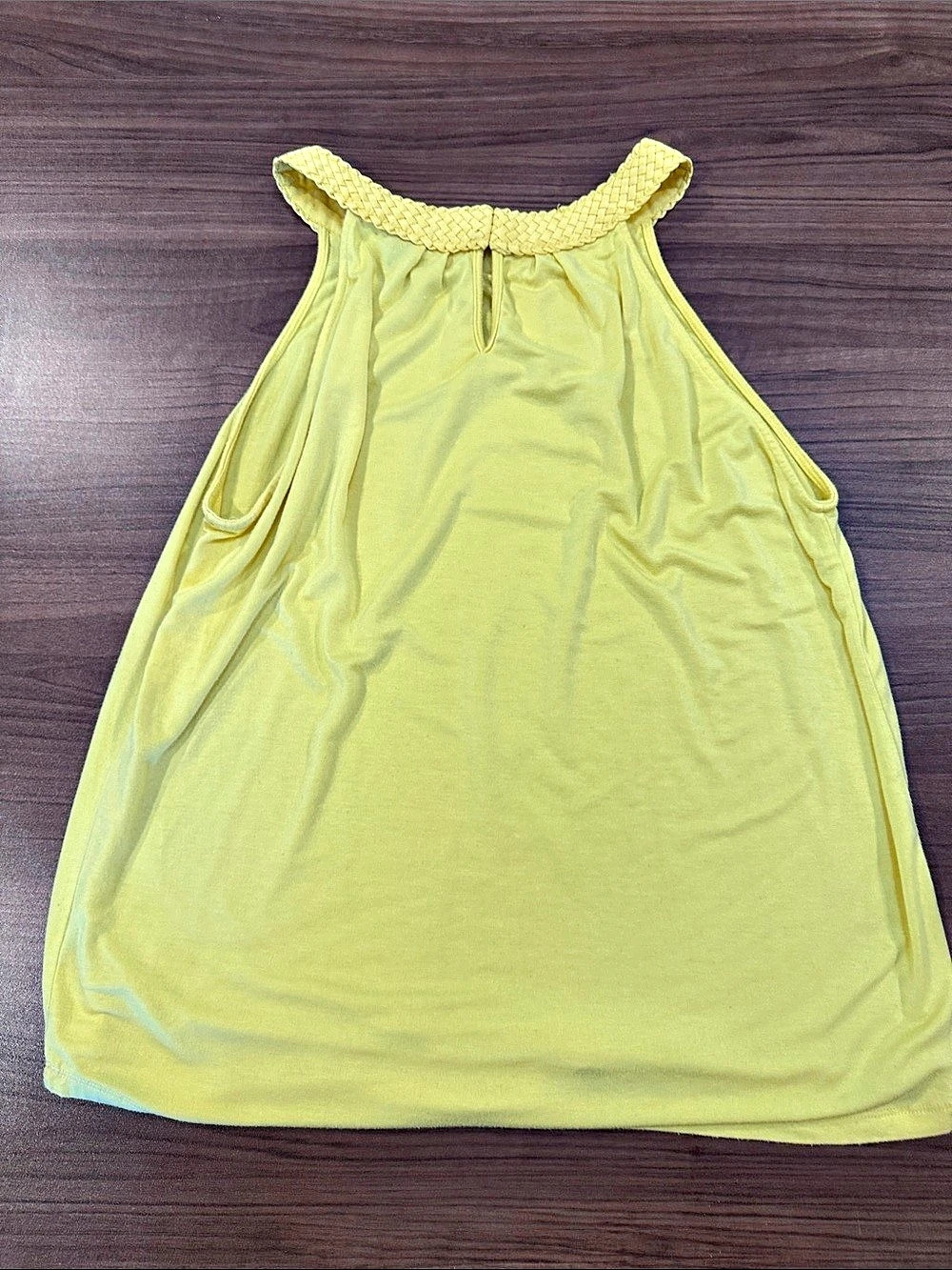Grace Elements Yellow Tank Top Size XL